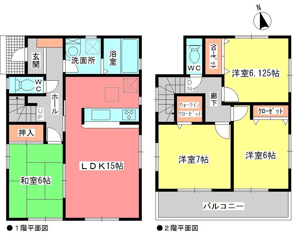 Floor plan. (3 Building), Price 33,900,000 yen, 4LDK, Land area 240.04 sq m , Building area 97.31 sq m