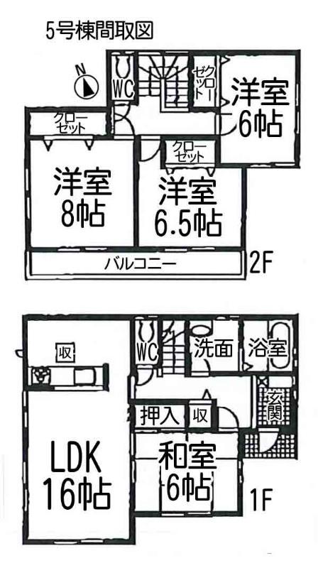 Floor plan. 30 million yen, 4LDK, Land area 162.04 sq m , Building area 104.34 sq m