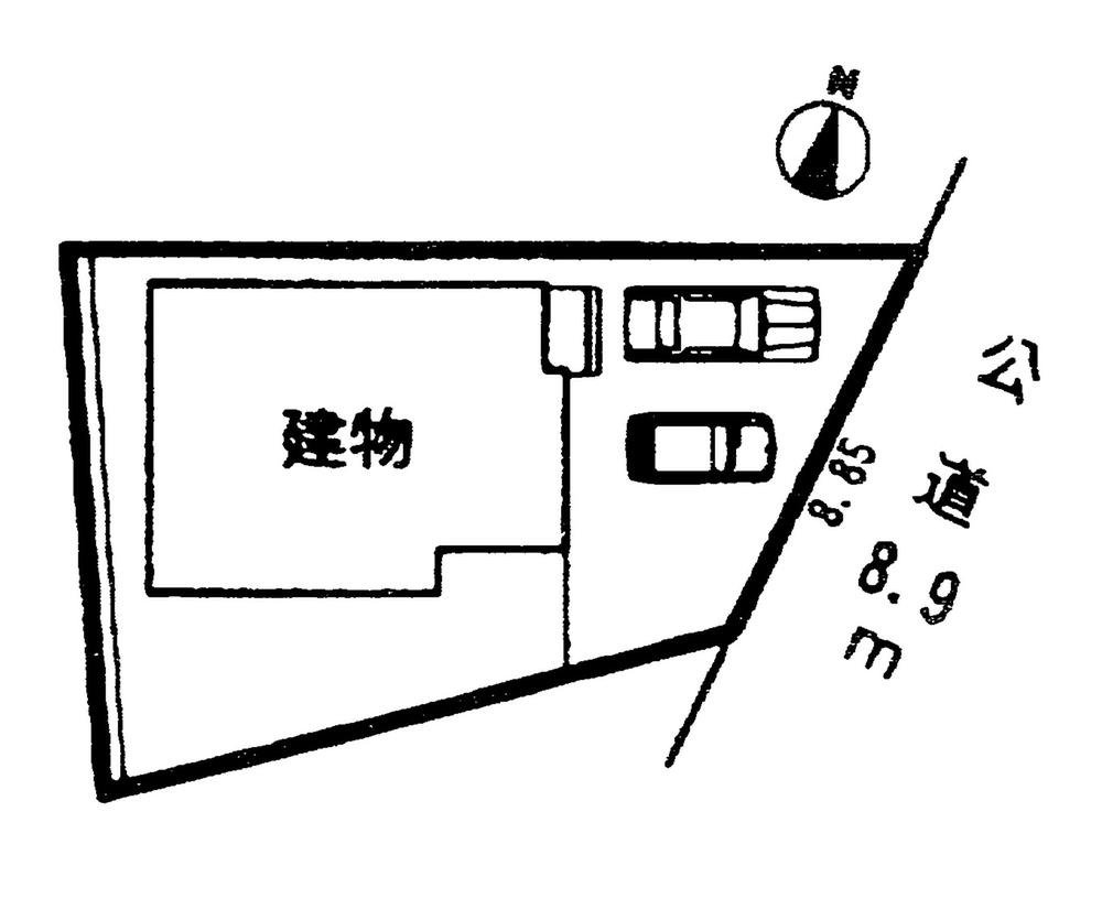 Compartment figure. 25,900,000 yen, 4LDK, Land area 147.19 sq m , Building area 98.97 sq m