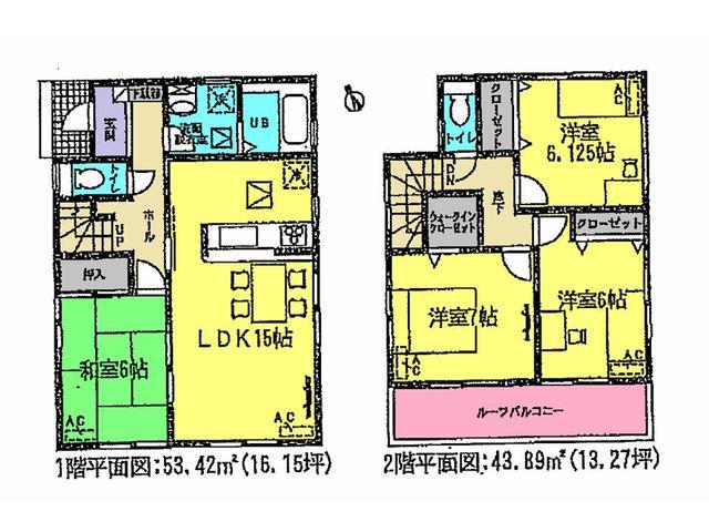 Floor plan. 33,900,000 yen, 4LDK, Land area 240.04 sq m , Building area 97.31 sq m floor plan