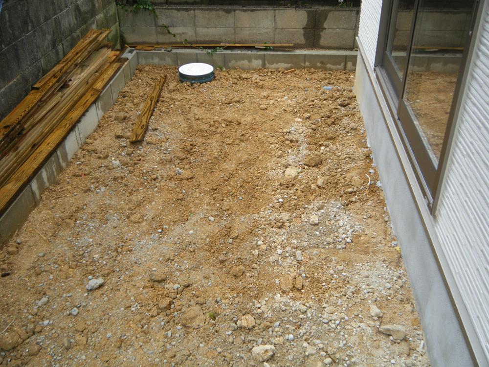 Garden. Completed before