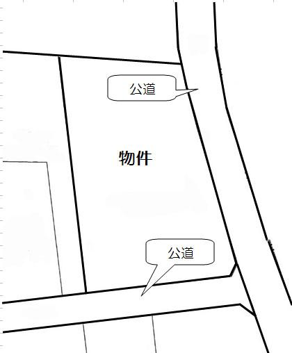 Compartment figure. Land price 24 million yen, Land area 999.77 sq m