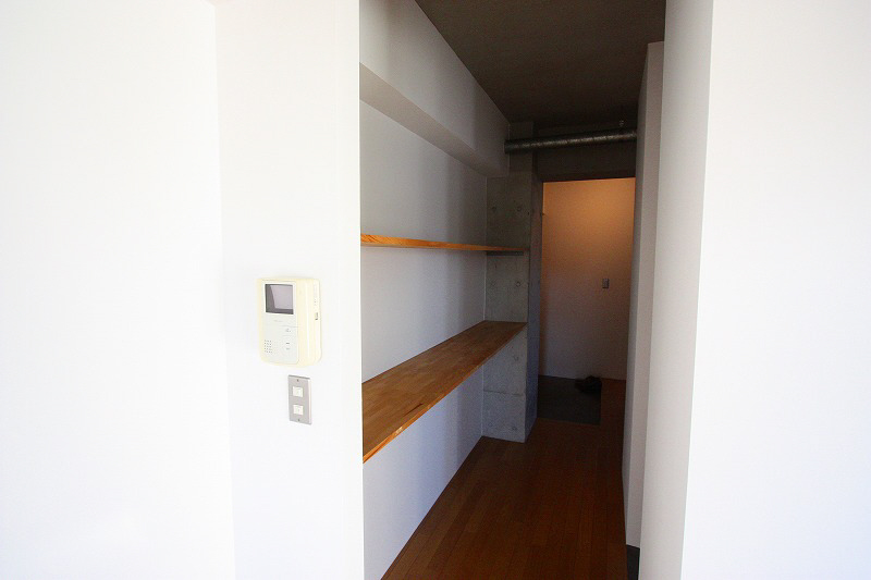 Other room space. We offer a shelf in the hallway