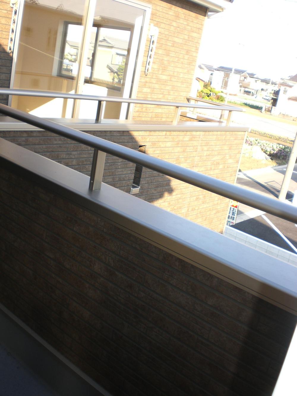 Balcony. Two-sided balcony