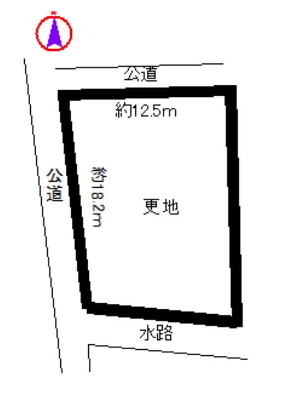 Compartment figure. Land price 7.3 million yen, Land area 221 sq m