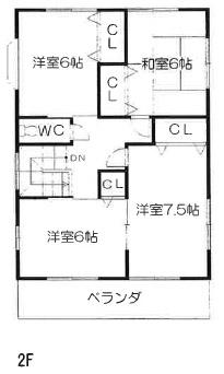 Floor plan. 23.5 million yen, 5LDK, Land area 168.02 sq m , Building area 123.63 sq m