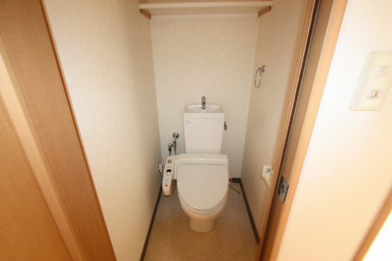 Toilet. With Washlet