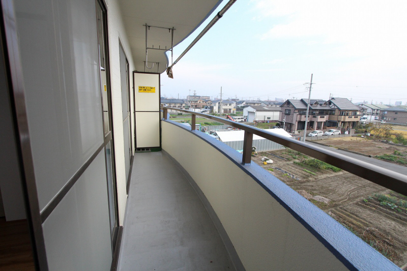 Balcony.  ※ 303, Room interior photograph reference