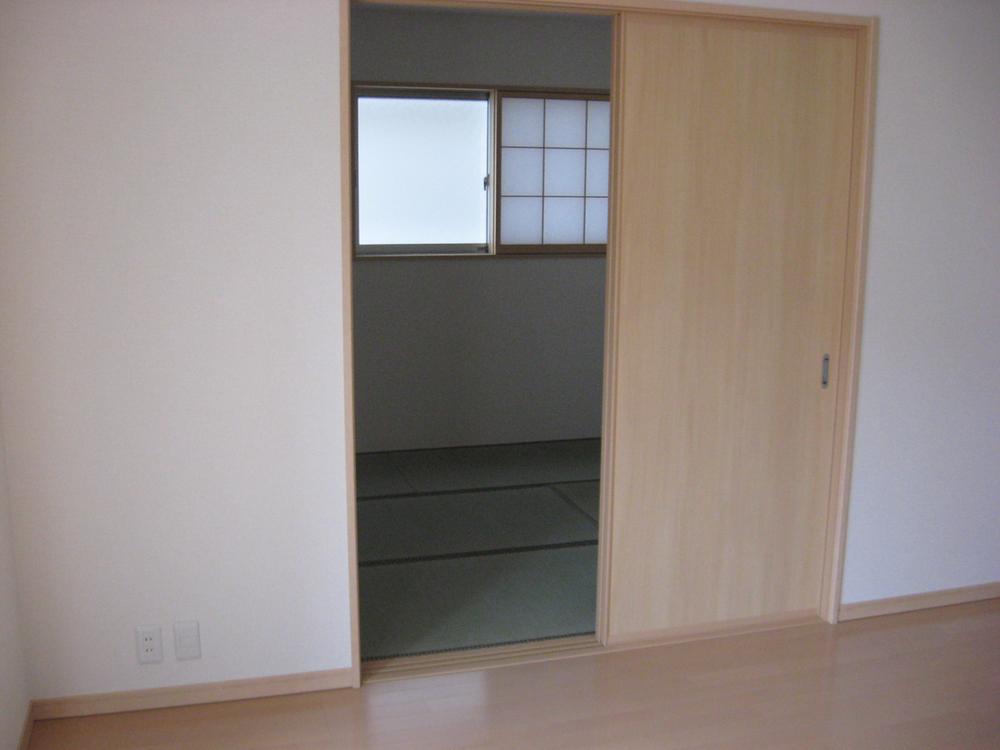 Non-living room. Living is followed by Japanese-style room