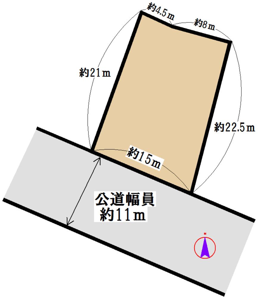 Compartment figure. Land price 34,900,000 yen, Land area 329.4 sq m