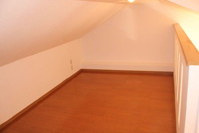 Other room space. There is a large loft