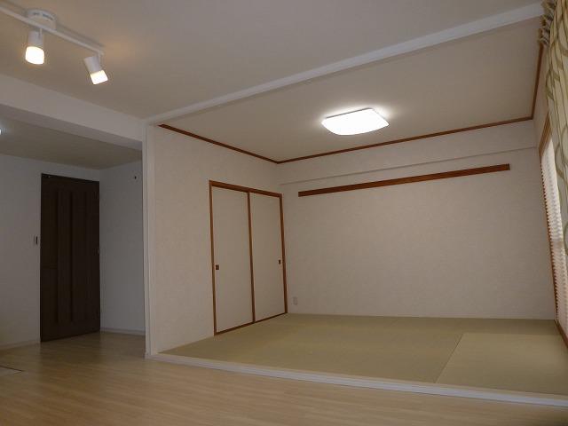 Non-living room. Tatami of Ryukyu tone