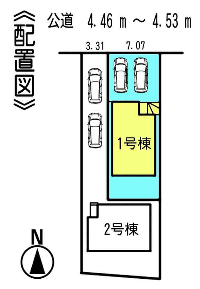 The entire compartment Figure. Parking parallel two possible