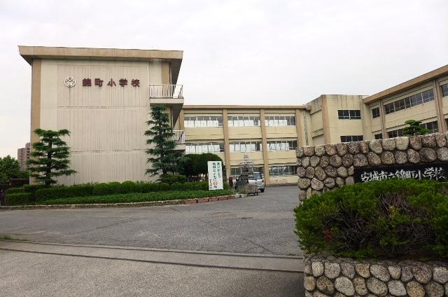 Primary school. Nishikicho up to elementary school (elementary school) 615m