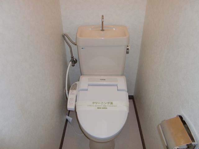 Toilet. Space with a cleanliness