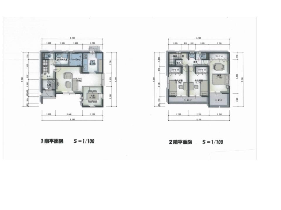 Building plan example (introspection photo). This floor plan proposed A compartment