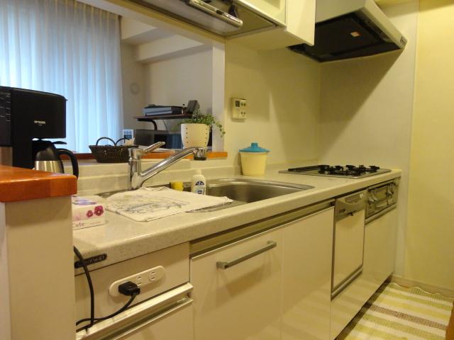 Kitchen. Heisei cupboard of 24 July shooting auto move