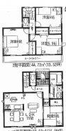 Floor plan. (3), Price 30,900,000 yen, 4LDK, Land area 203.31 sq m , Building area 95.24 sq m