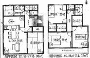 Floor plan. (4), Price 31,900,000 yen, 4LDK, Land area 146.7 sq m , Building area 98.97 sq m