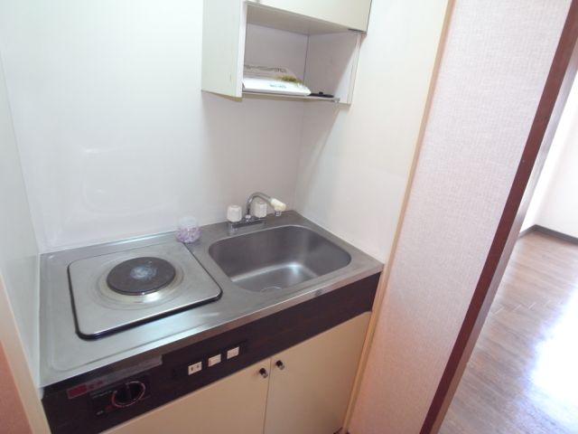 Kitchen. It comes with an electric stove