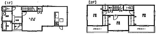 Floor plan. 28.8 million yen, 3LDK, Land area 122.51 sq m , Building area 93.57 sq m