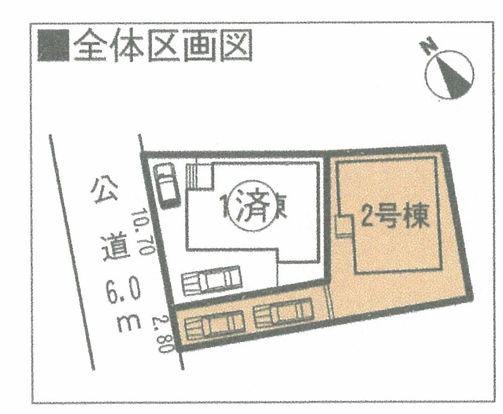 The entire compartment Figure.  ◆ Parking two possible ◆ JR Tokaido Line "Mikawaanjo" a 12-minute walk to the station! Commuting convenient! Wide south balcony ◆ Rich with storage closet ◆ Popular face-to-face kitchen use ◆ 