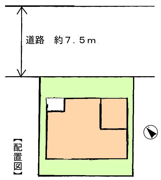 Compartment figure. 25,800,000 yen, 3LDK, Land area 99.82 sq m , Building area 87.38 sq m
