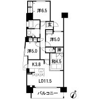 Floor: 4LDK, occupied area: 84.28 sq m, Price: 31,200,000 yen ~ 33,100,000 yen