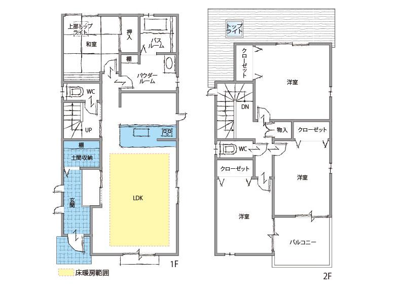 Other building plan example. No. 4 place ・ Planning housing