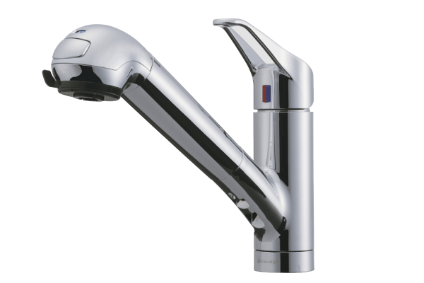 Kitchen.  [Water purifier built-in shower faucet] Switching and water regulation of hot and cold water, Kitchen faucet you can do with a simple lever operation. Is a water purifier built-in which is delicious water at any time safe use (same specifications)