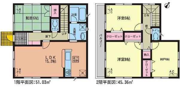 Floor plan. Price 27,900,000 yen, 3LDK+S, Land area 115.45 sq m , Building area 96.39 sq m