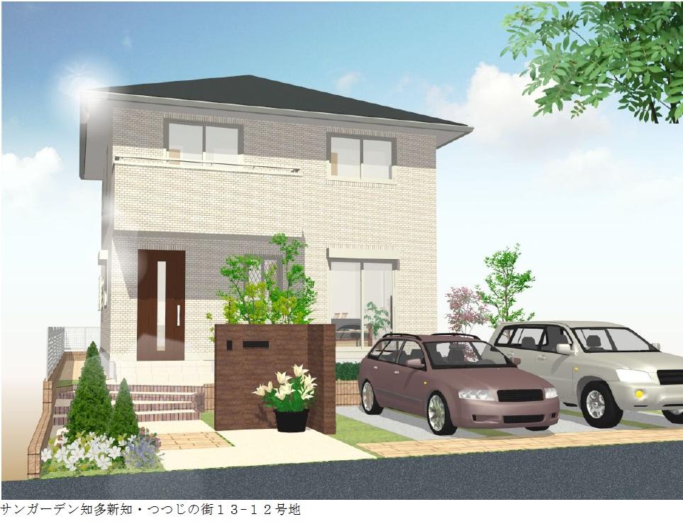 Building plan example (Perth ・ appearance). 13-12 No. land set plan appearance Perth
