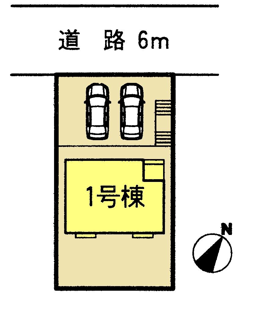 Compartment figure. 29,800,000 yen, 4LDK, Land area 191.88 sq m , Building area 99.79 sq m parallel parking two units can be! 