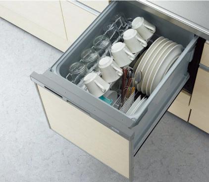 Other Equipment. Equipped with a dishwasher that mist that contains about 30 times the high concentration cleaning components drop firmly on the dirt in all types of kitchen. 