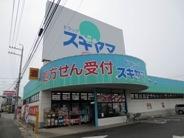 Drug store. Drag Sugiyama until Kagiya shop 1246m
