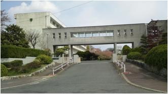 Junior high school. Chita City 1100m to stand Eastern Junior High School