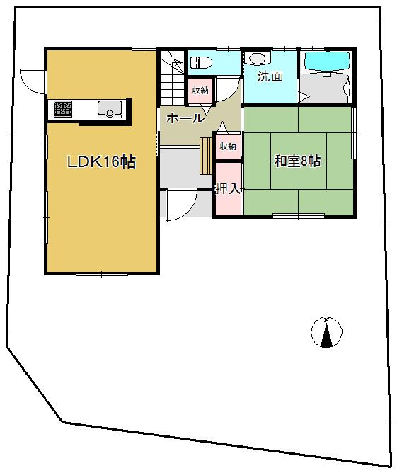 Other. North Tatsumigaoka first floor Floor, Site plan (47.86 square meters)