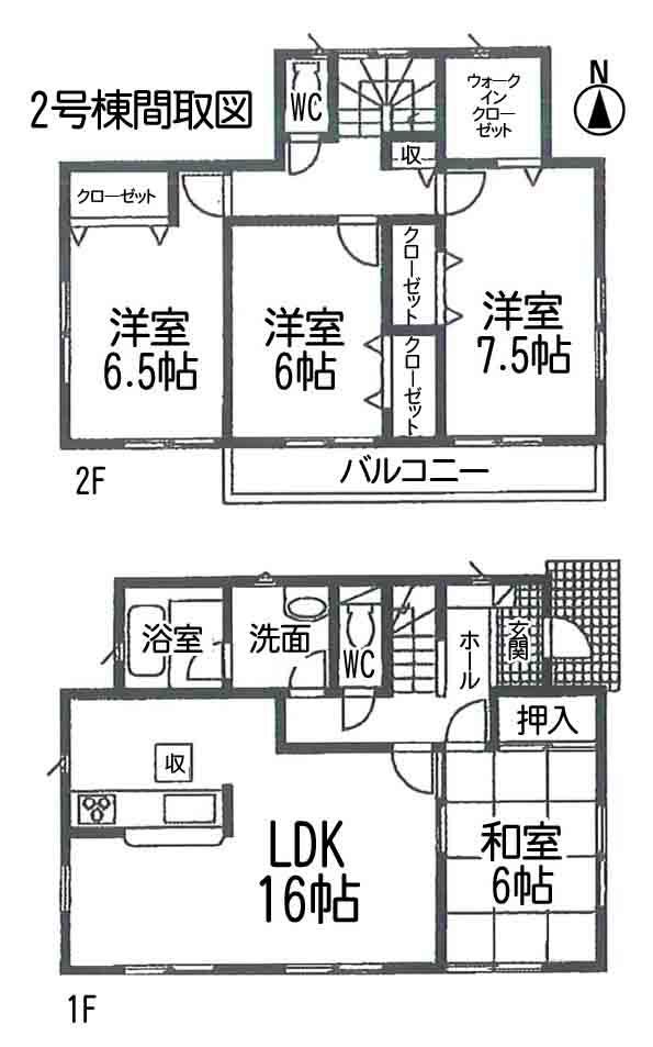 Floor plan. 24,900,000 yen, 4LDK + S (storeroom), Land area 200.21 sq m , Building area 101.65 sq m