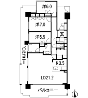 Floor: 3LDK, occupied area: 99.91 sq m, Price: 32.4 million yen