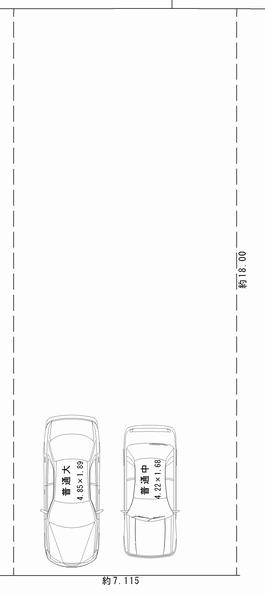 Compartment figure. Land price 10,075,000 yen, If there is a land area 128.12 sq m sidewalk, Peace of mind to jump out of the child