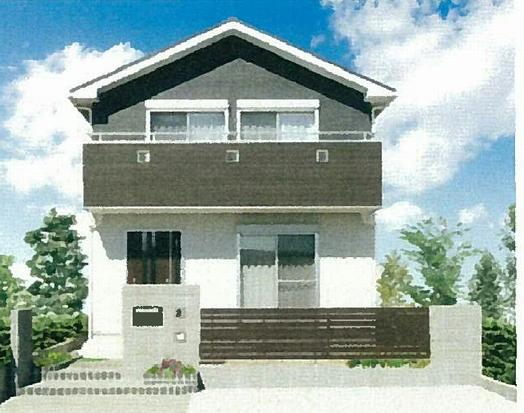 Model house photo. Building plan example ( A No. land) Building Price      18,800,000 yen (including outside 構費)