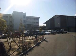 Junior high school. Chita City 700m to stand Hachiman Junior High School