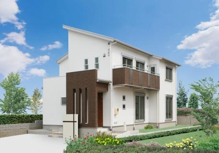Building plan example (exterior photos). Yourself in custom home only of My Home