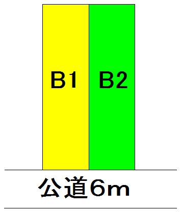 Compartment figure. Land price 13 million yen, Land area 187.31 sq m