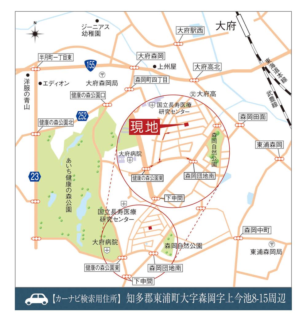 Local guide map