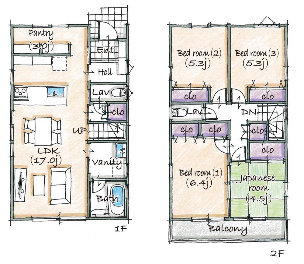 Other. "Toyo-town higashiura Morioka No. 2 place " Floor plan