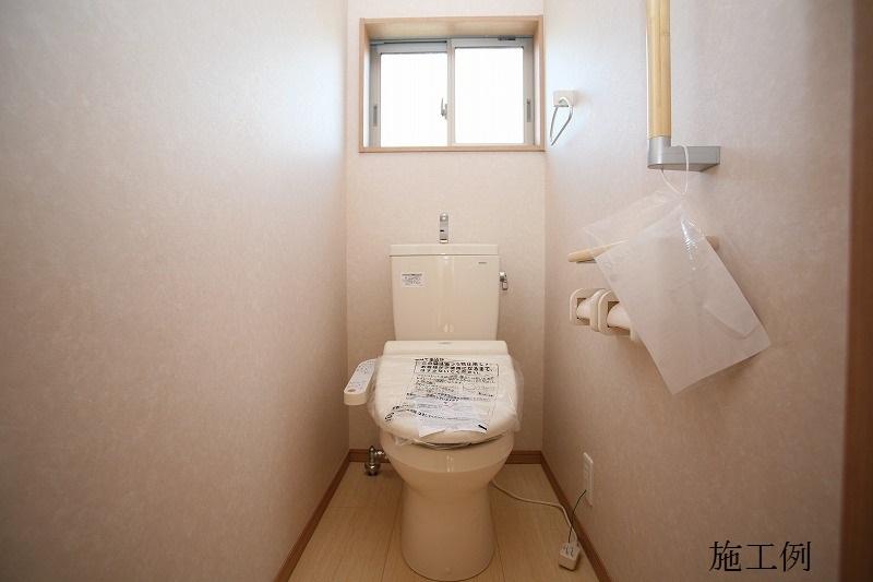 Toilet. Example of construction