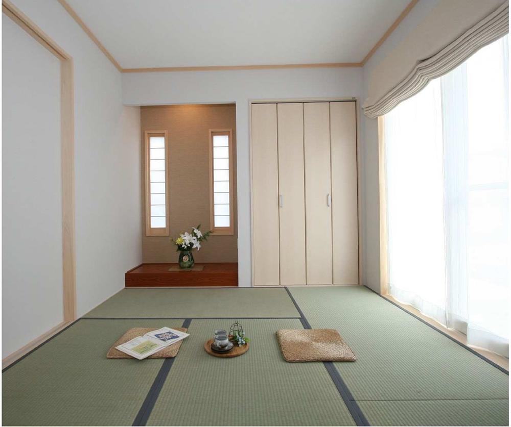 Building plan example (introspection photo). Even if the firm Japanese-style, Even as tatami space, You can change to your liking.