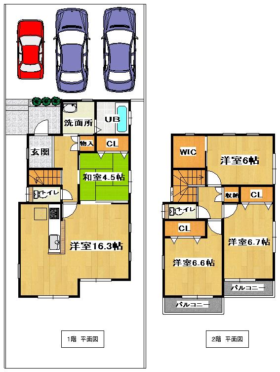 Building plan example (floor plan). It is one of the reference plan example.