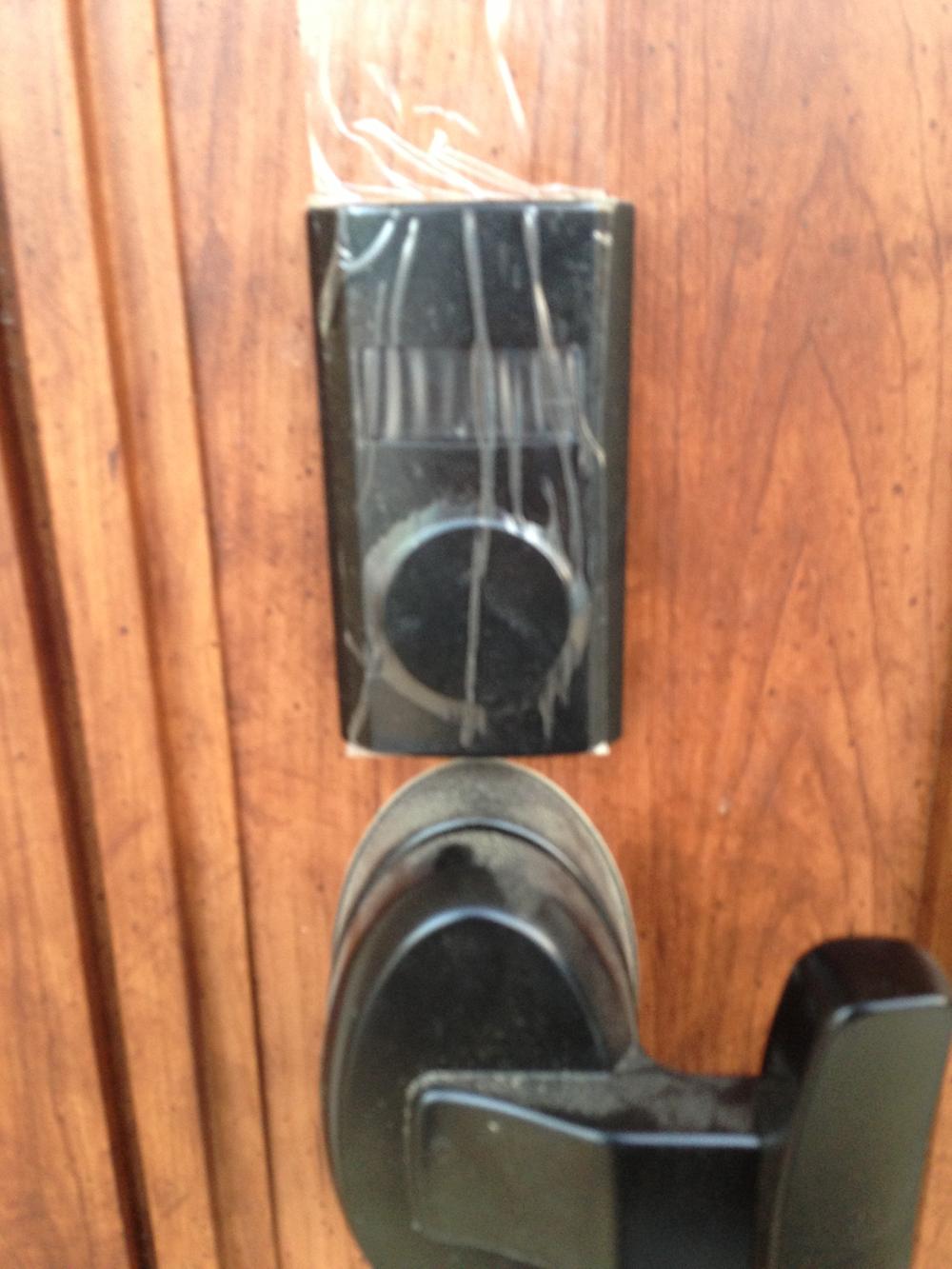 Security equipment. You can open and close in the key card.